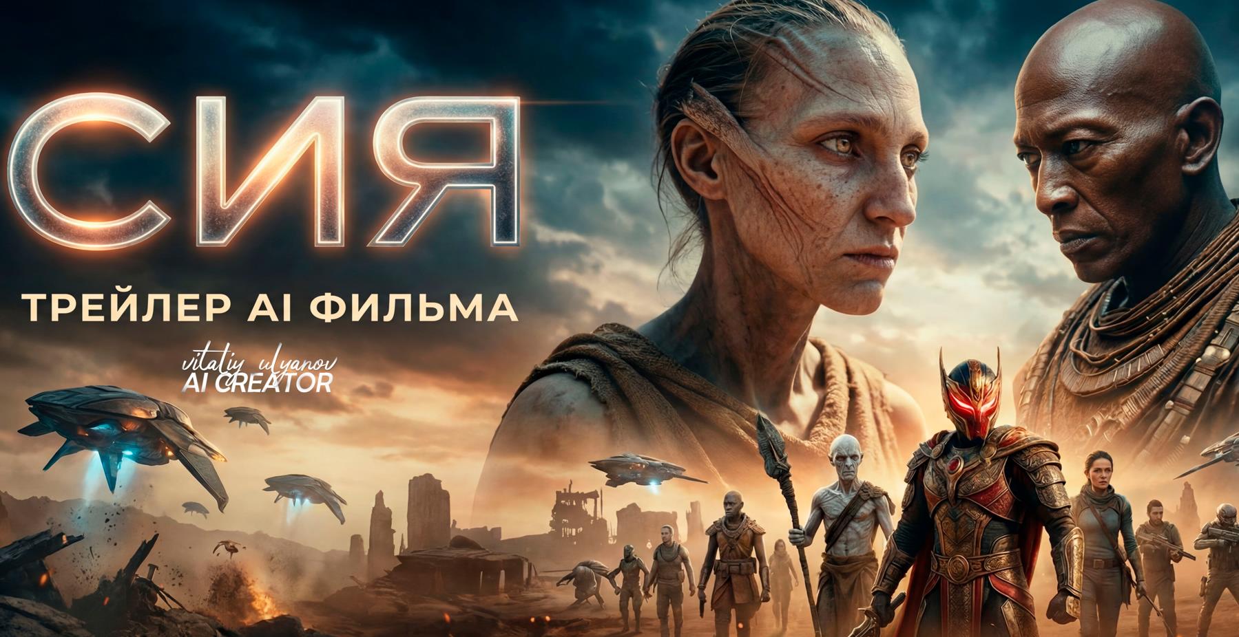 «СИЯ» - Ai трейлер фильма (режиссёр-креатор Виталий Ульянов)