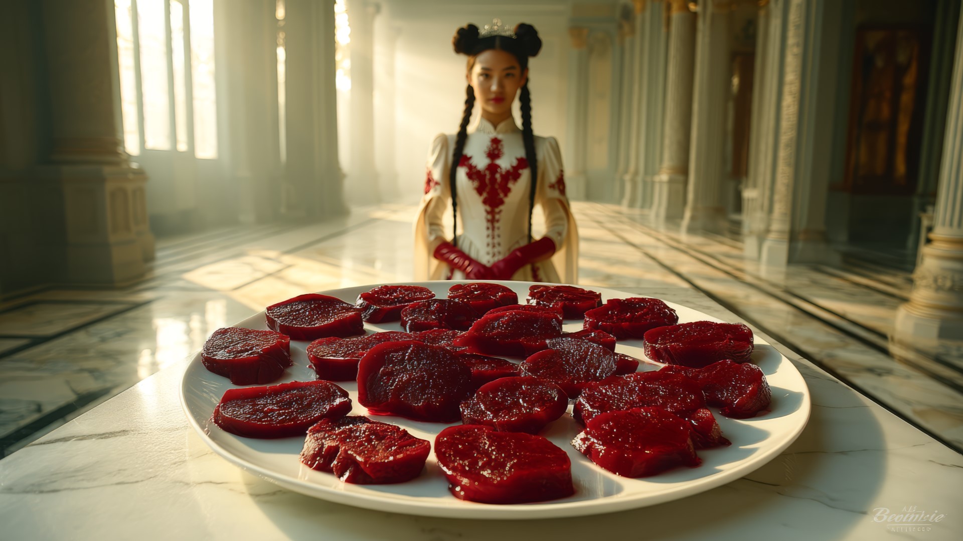 Green Apelsin фан-арт клип AI на песню Чревоугодие