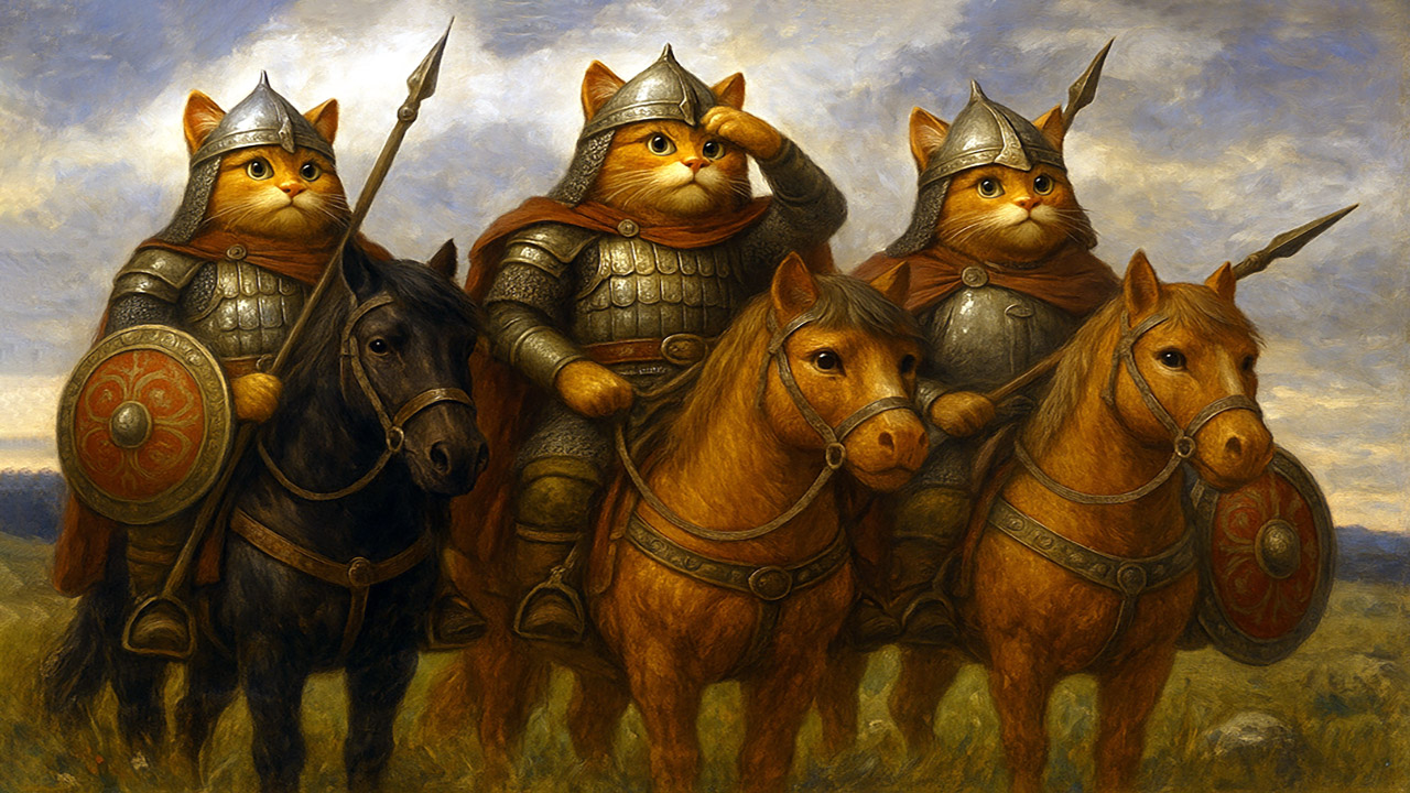 Живые кошачьи шедевры