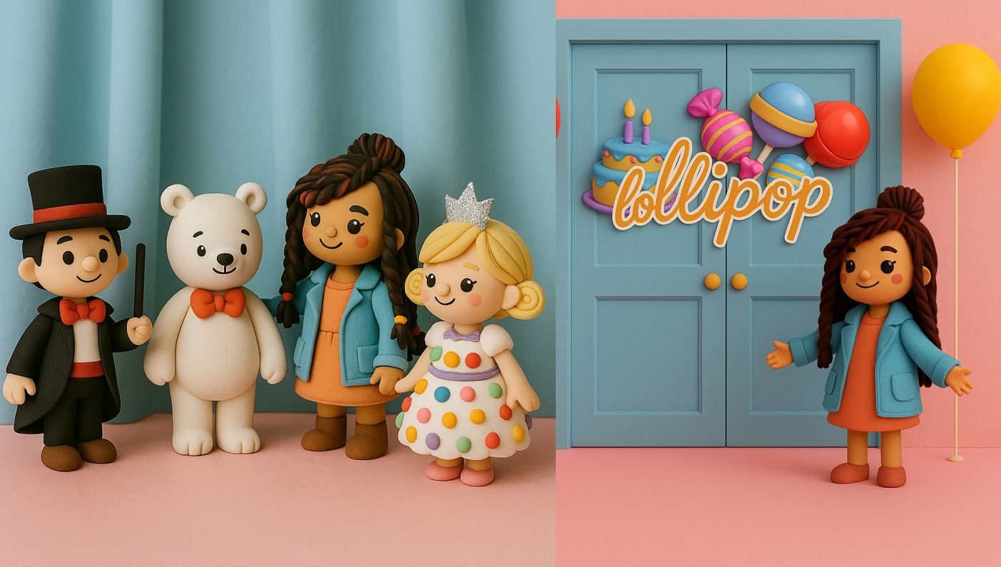 Рекламное видео для сети детских лофтов