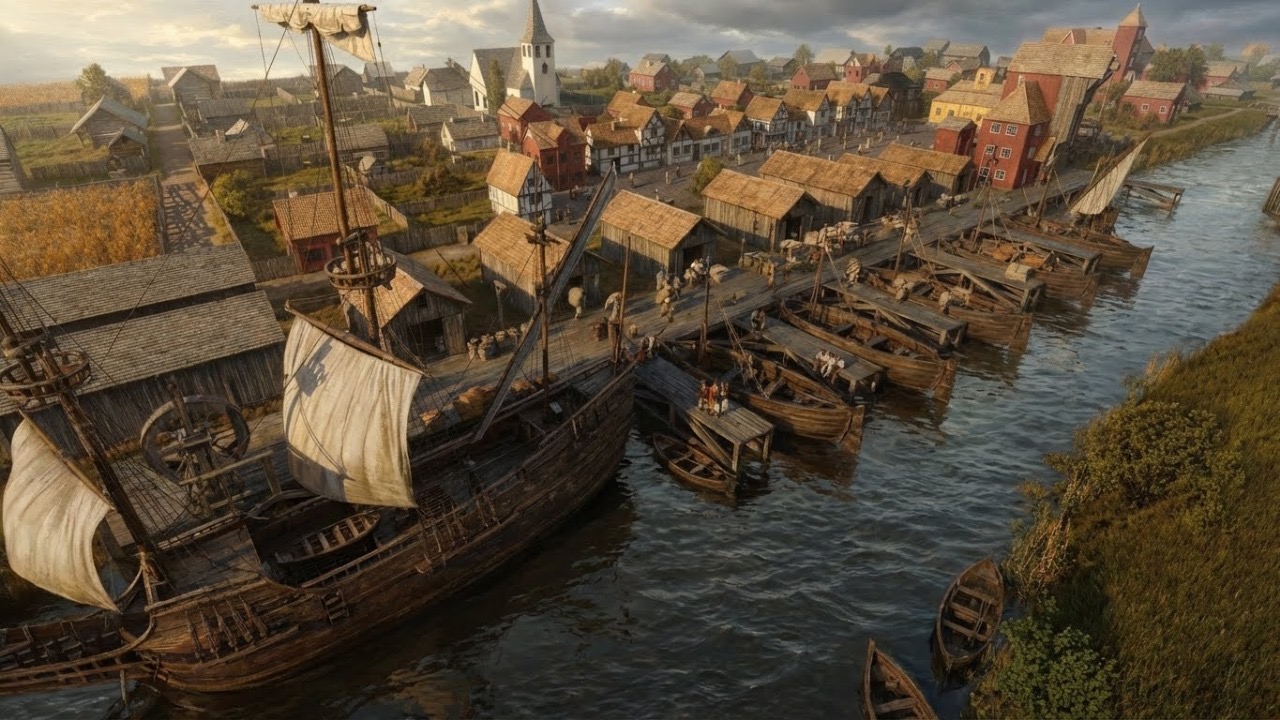 Старинный шведский город Ниен и шведская крепость Ниеншанц