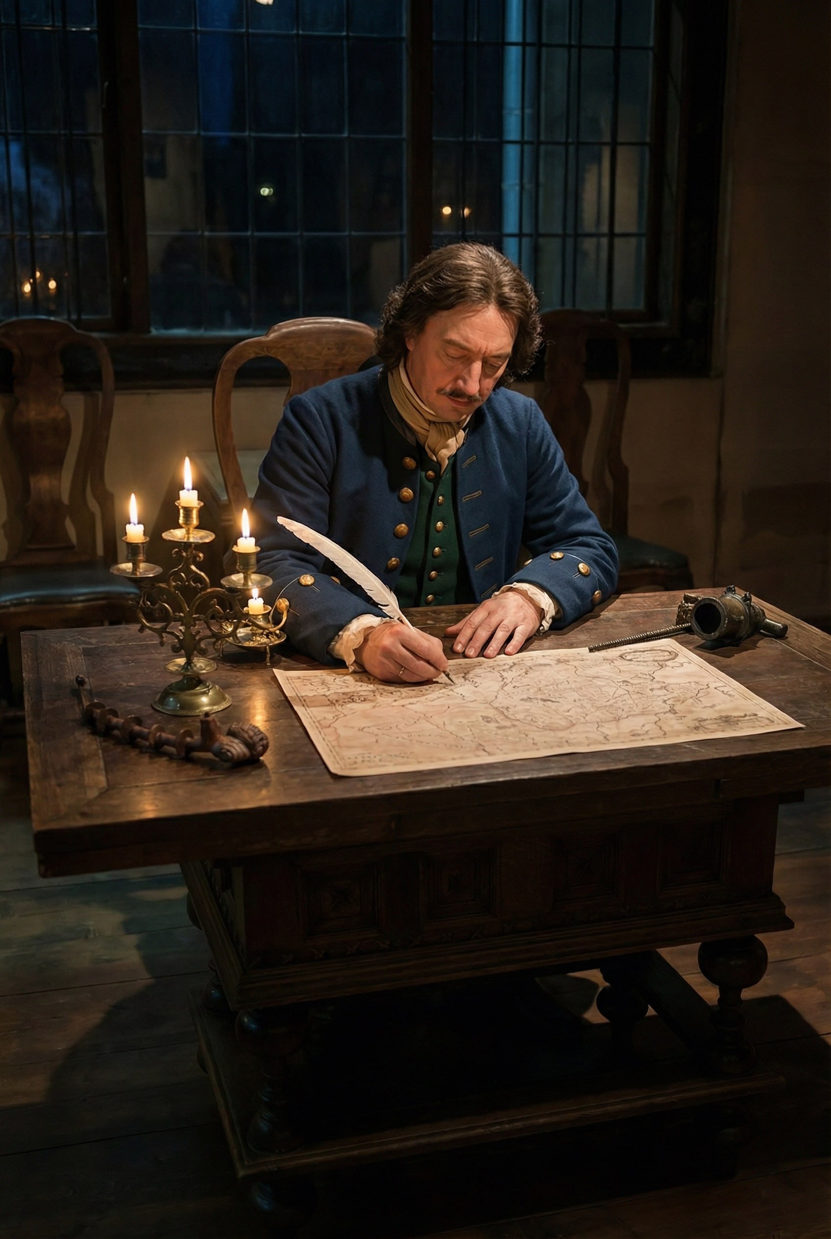 Реконструкция домик Петра 1