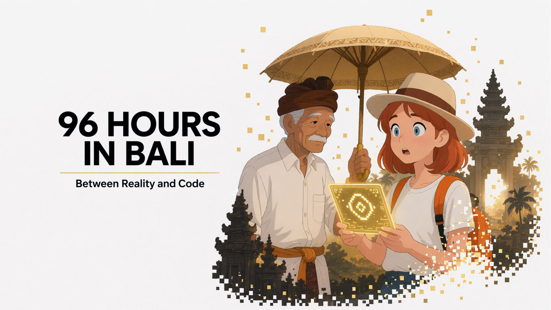 96 HOURS IN BALI: Between Reality and Code