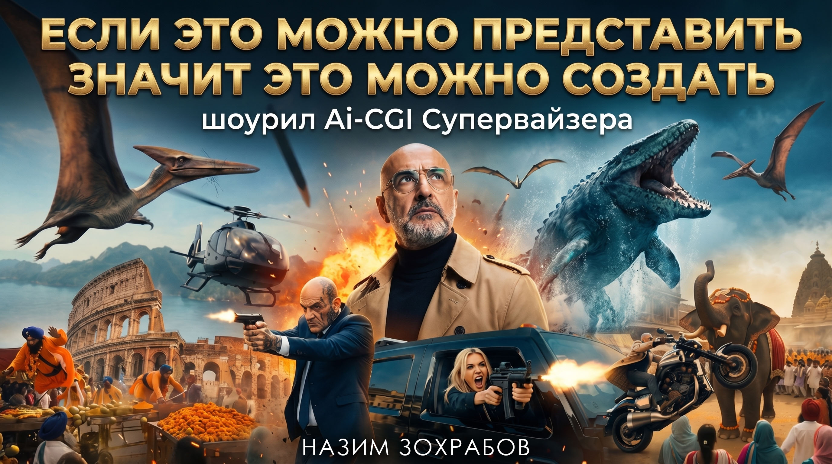 Шоурил AI-CGI Супервайзера