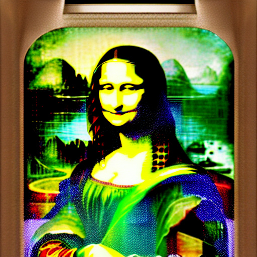 Мона Лиза сгенерирована с помощью нейросети