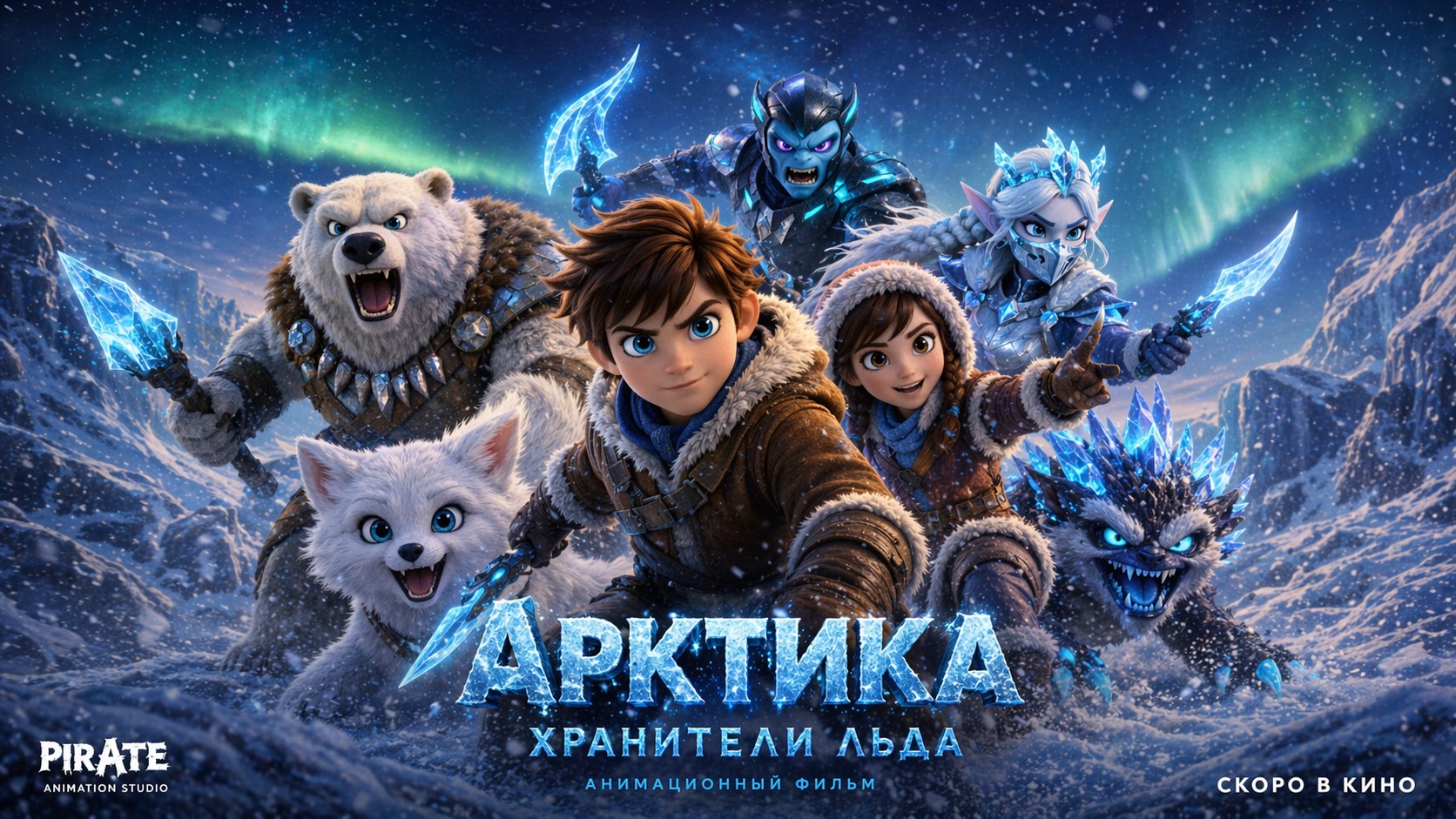 Анимационный фильм. Хранители льда.
