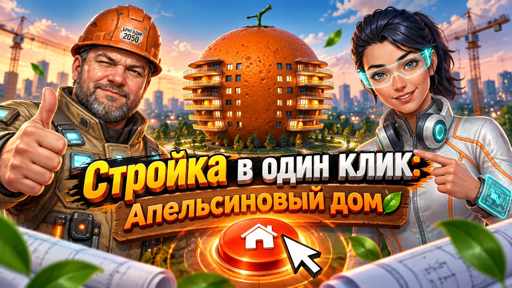 «Стройка в один клик: Апельсиновый дом»