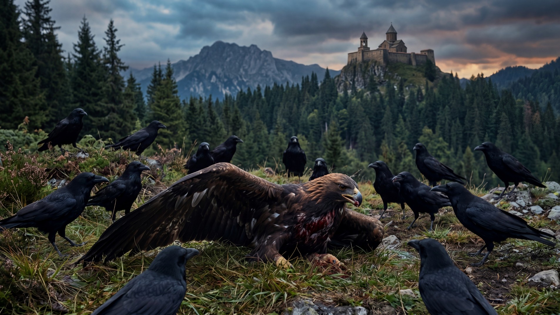 Vazha Pshavela — The Eagle) Created by NODAR NACHKEBIA