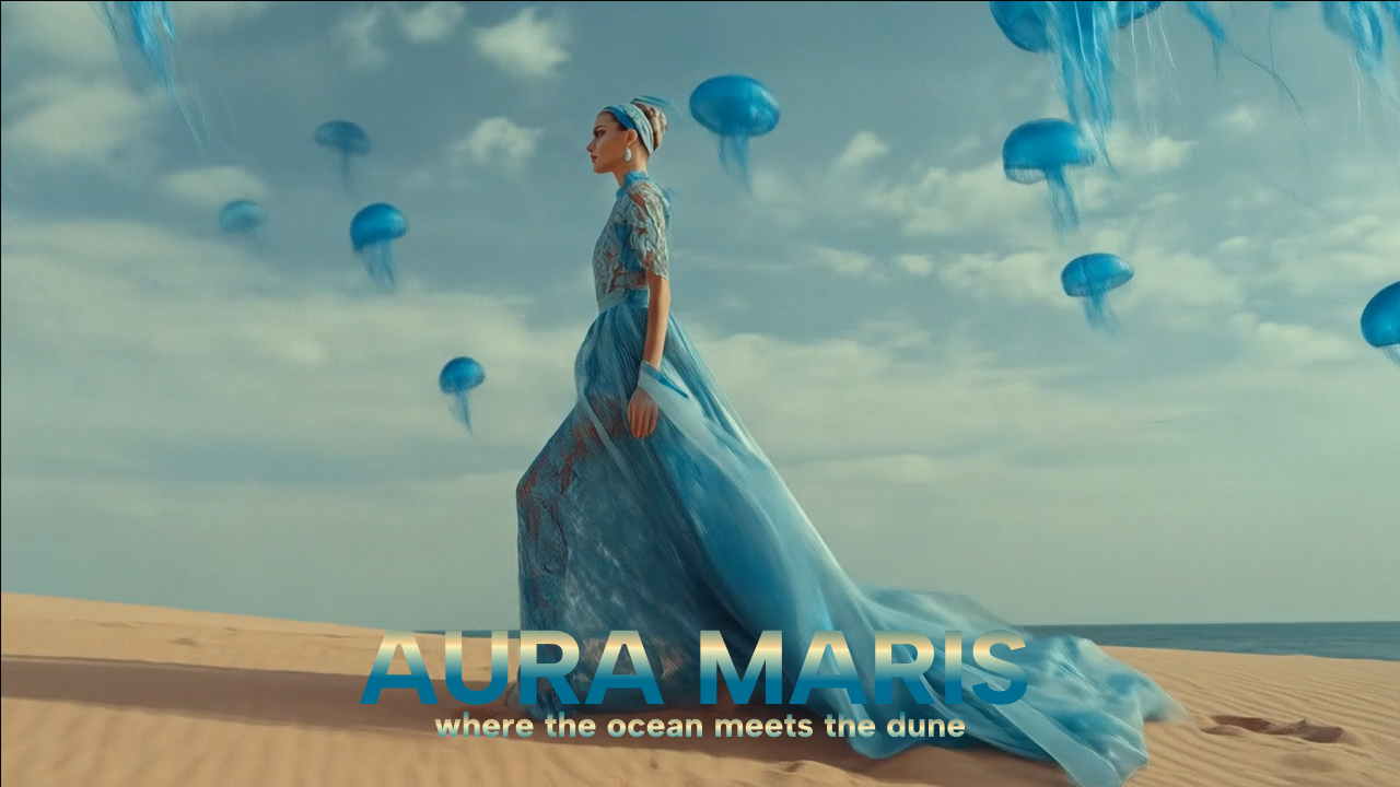 AURA MARIS: Аромат Двух Миров AI-Generated Fashion Project